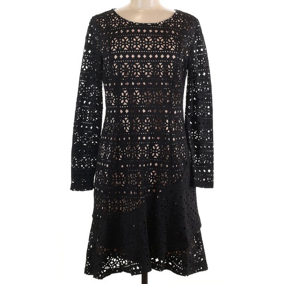 Katherine Kelly Laser Cut Dress - Picture 1 of 9